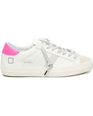 Date Hill Low Fuchsia Sneaker - White
