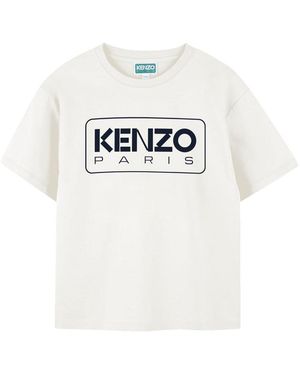 KENZO T-Shirt With Logo - White