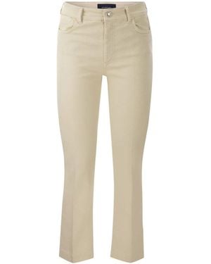Sportmax Nilly Cotton Denim Jeans - Natural