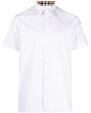Burberry Monogram Motif Stretch T-shirt - White