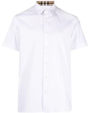 Burberry Monogram Motif Stretch T-shirt - White