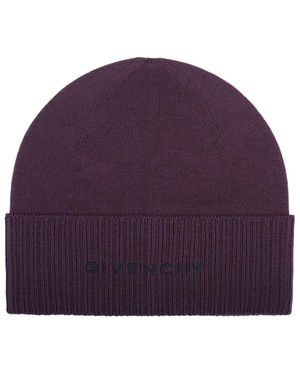Givenchy Wool Beanie - Lila