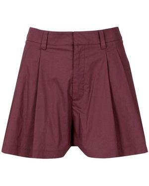 FEDERICA TOSI Shorts Aubergine - Paars