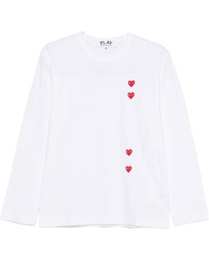 Comme des Garçons Cotton T Shirt - White