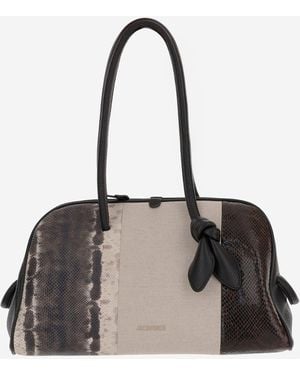 Jacquemus Bowling Bag For Travel - Black