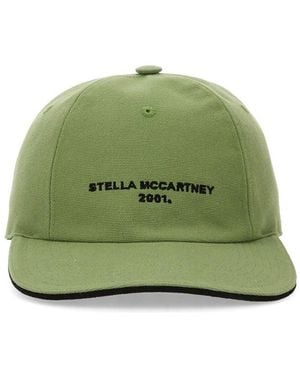 Stella McCartney Logo Baseball Hat - Green