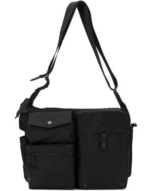 Porter-Yoshida and Co "Dissection" Bolso De Hombro Mediano - Negro