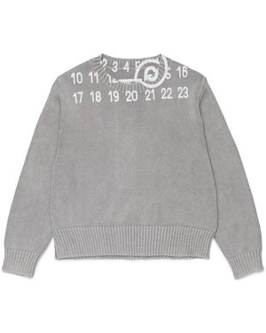 MM6 by Maison Margiela Sweatshirt With Logo - Grey