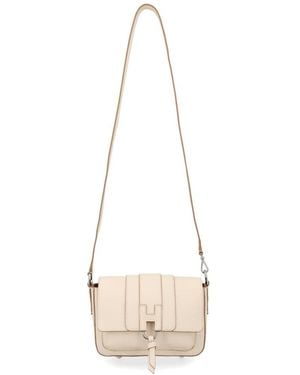 Hogan Trend Flap Bag For - Natural