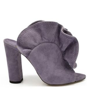 Jimmy Choo Haile 100 Mules - Purple