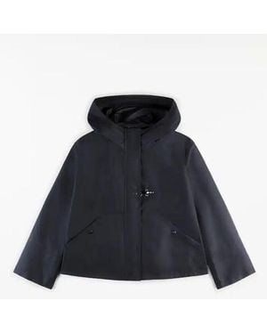 Fay Short Parka - Azul