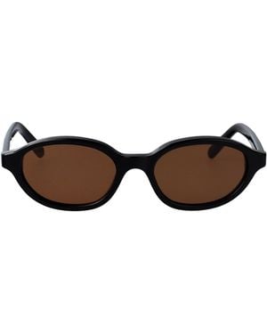 Maison Margiela Acetate Sunglasses - Brown