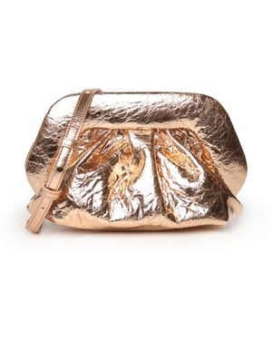 THEMOIRÈ Themoire 'tia Ananas Gold Clutch Tas - Metallic