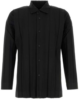 Homme Plissé Issey Miyake Edge Ensemble - Black