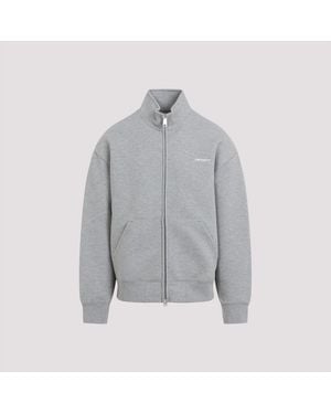Carhartt Alda Zip Sweat Cotton Jacket - Grey