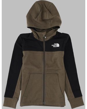 The North Face B Slacker Fz Hdy - Brown