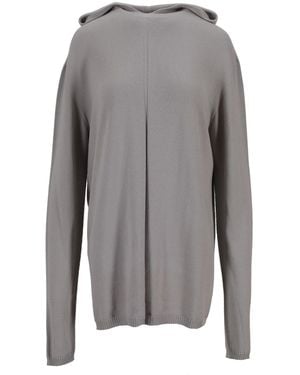 Rick Owens Sudadera con capucha extragrande de - Gris