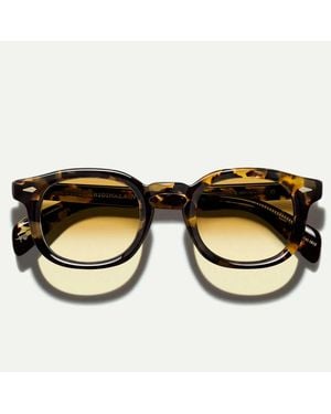 Moscot Lunettes de soleil Mekler Classic Havana Havane/Marron Dégradé Unisexe
