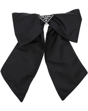 Prada Hair Accessories Recycled Nylon - Black