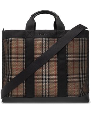 Burberry Ormond Shopper-Tasche - Schwarz