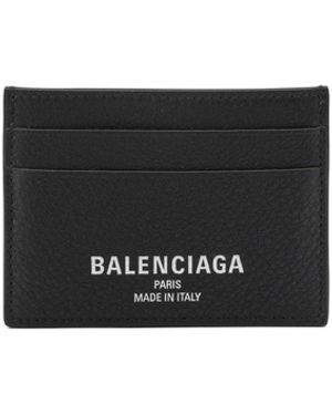 Balenciaga Leren Kaarthouder - Wit