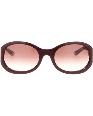 Gucci Rote Ancora Sonnenbrille - Pink