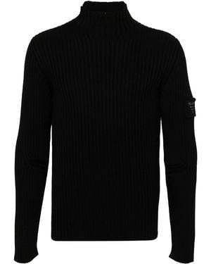 Prada Pullover mit Logo-Schriftzug - Schwarz