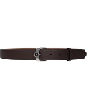 Fendi Belt Leather/Chocolate - Multicolour