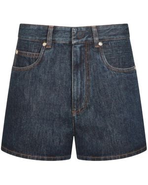 Fendi Denim Shorts - Blue