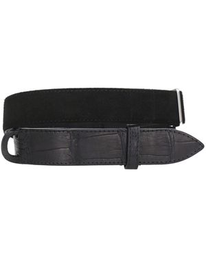 ORCIANI NOBUCKLE Belts - Black