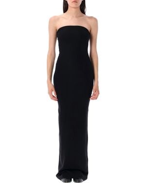 ÉTERNE Tube Maxi Dress - Black
