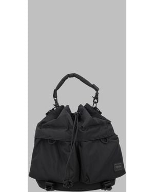 Porter-Yoshida and Co Mini All-Season Shoulder Bag - Black