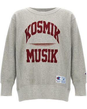 Undercover Campeón encubierto x sudadera encubierta - Gris