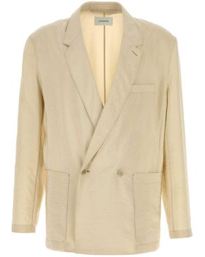 Lemaire Soft Db Jacket - Natural