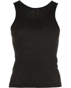 Wardrobe NYC Ribbed Tank - Black