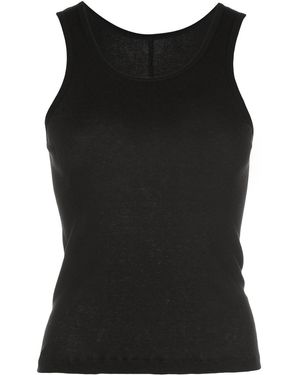 Wardrobe NYC Tanque acanalado - Negro