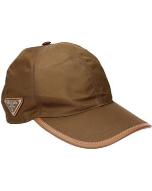 Prada Hats Polyamide/Cork - Brown