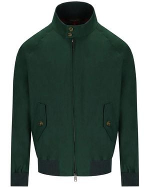 Baracuta G9 Harrington Racing Bomber Jacket - Green
