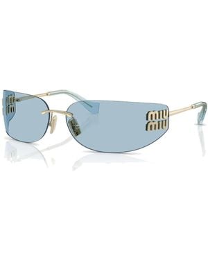 Miu Miu Mua51 S Sunglasses - Blue