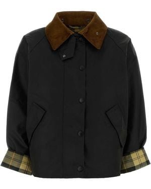 Barbour Cotton Transport Jacket - Black