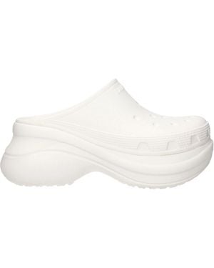 Balenciaga Crocs Slides And Clogs Rubber - White