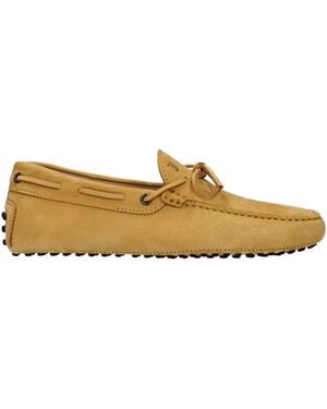 Tod's Tod 'S Mocassini Suede Giallo - Neutro