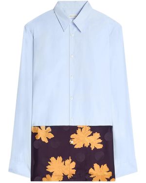 Dries Van Noten Capero 3314 M.W.Shirt Lblu - Blue