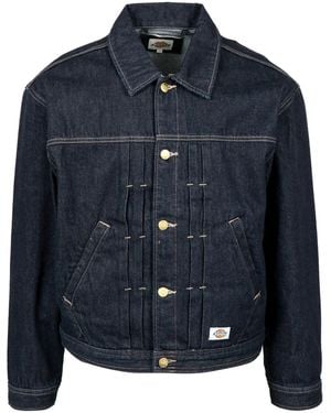 Dickies Mäntel aus dunklem Denim - Blau