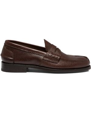 Saxone Of Scotland "Arran" Loafers - Brown
