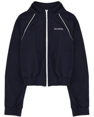 SPORTY&RICH Sweatshirt With Logo - Blue