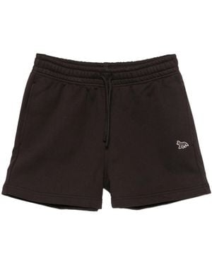 Maison Kitsuné Baby Fox Shorts - Black