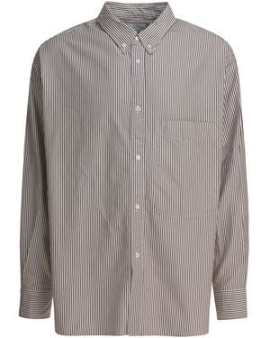 Beams Plus Lisa Oxford Sn Shirts - Gray