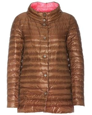 Herno Ultraleichter Daunenmantel - Braun