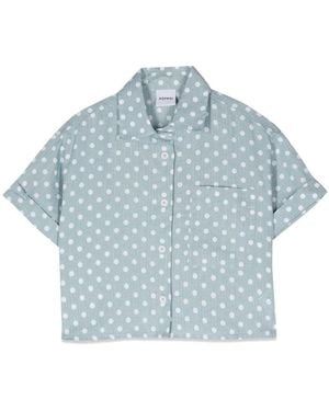 Aspesi Short Sleeve Shirt - Blue